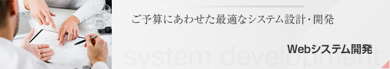 webシステム開発