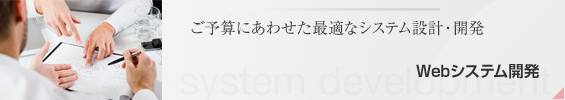 Webシステム開発